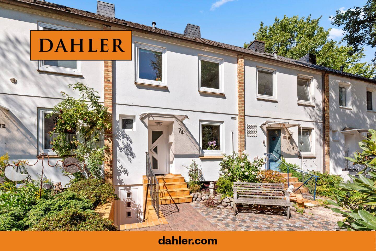 Charmantes Reihenmittelhaus mit Südgarten in Hamburg-Langenhorn, 22415 Hamburg (Hamburg-Nord Fuhlsbüttel Hummelsbüttel Langenhorn)