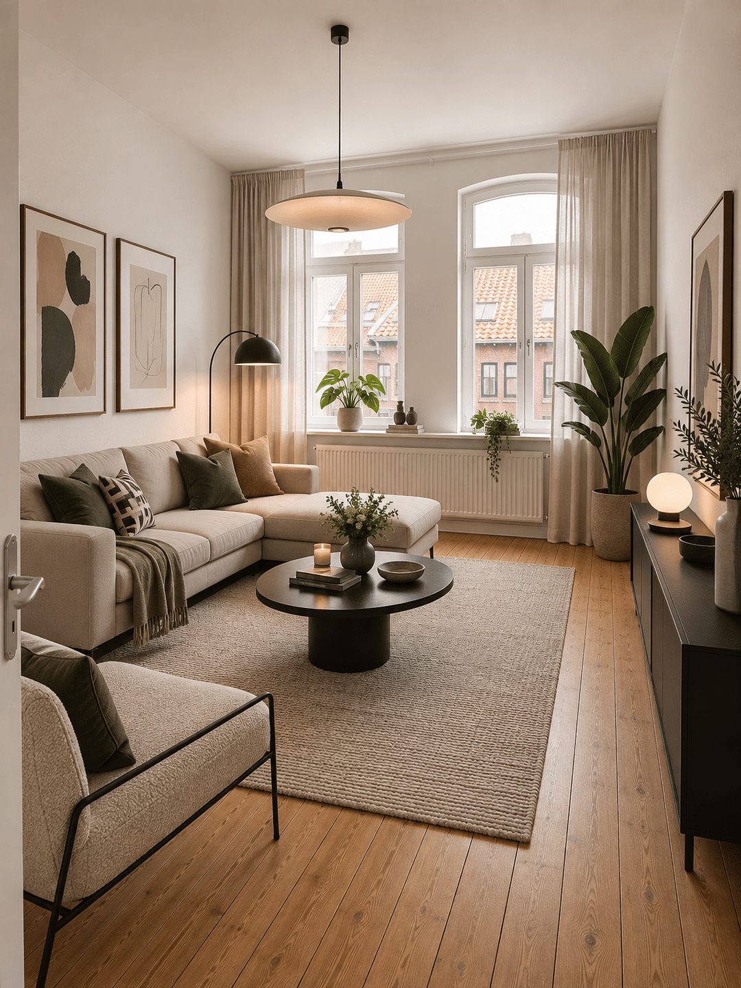 Wohnen mit Blick auf St. Nicolai –100m² sanierte Altbauwohnung in bester Innenstadtlage, 21335 Lüneburg