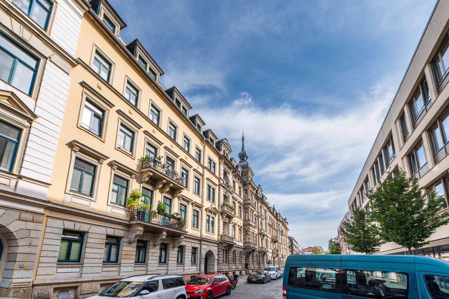 Exklusive 4-Zimmer-Wohnung in der Dresdner Neustadt- historisch und modern, 1099 Dresden