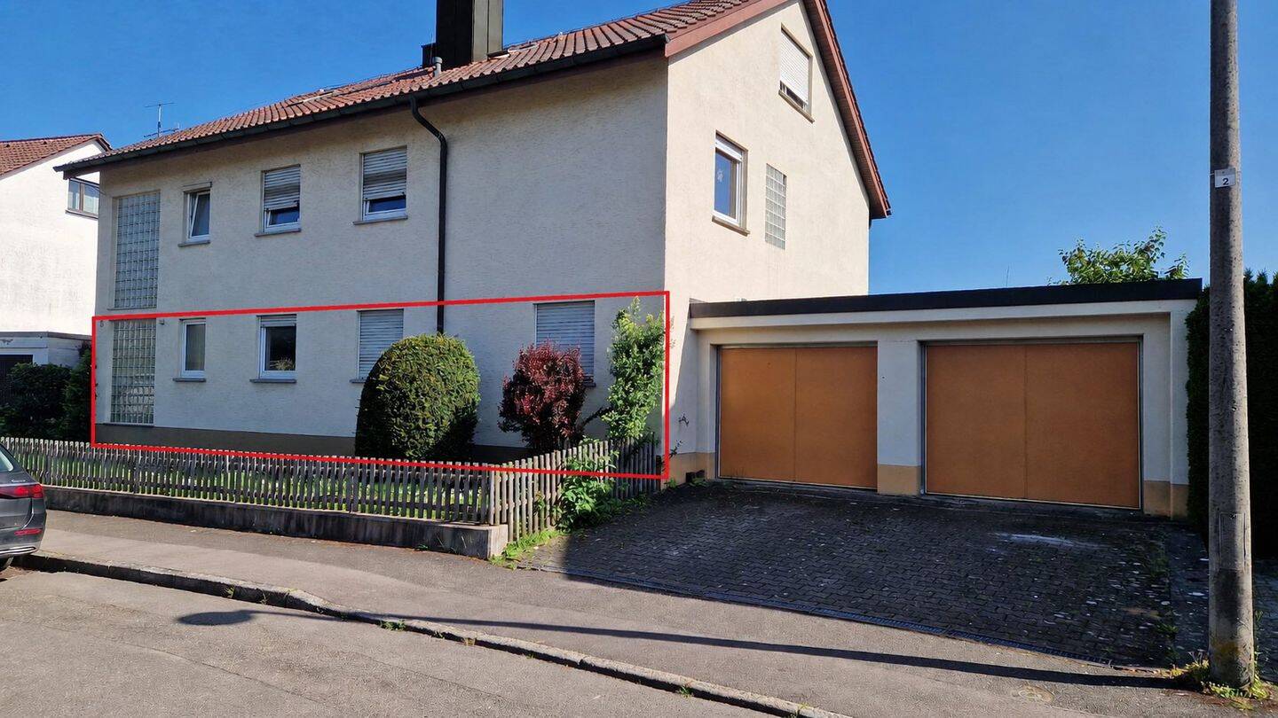 Helle 4 Zimmer Wohnung mit schönen Garten, 71069 Sindelfingen