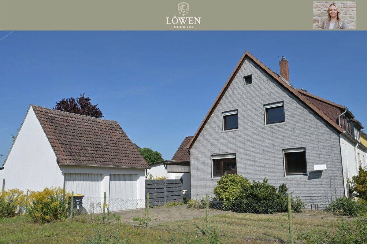 Charmante Doppelhaushälfte auf wunderschönem Gartengrundstück in Weddel, 38162 Cremlingen