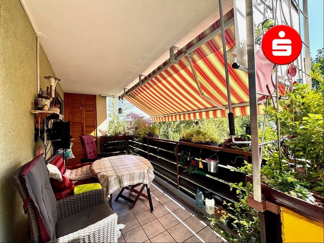 3-Zi-Whg. mit herrlichem Balkon in Nbg. Gartenstadt!, 90469 Nürnberg (Falkenheim Gartenstadt Kettelersiedlung Langwasser Rangierbahnhof)