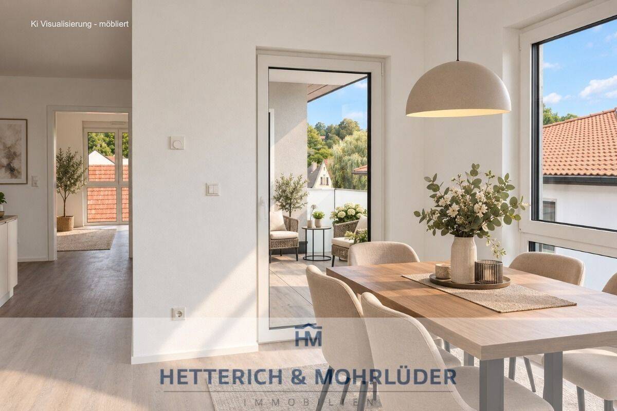 Großzügige 4-Zimmer-Wohnung mit Balkon – energieeffizient, barrierearm & altersgerecht mit Aufzug, 97456 Dittelbrunn