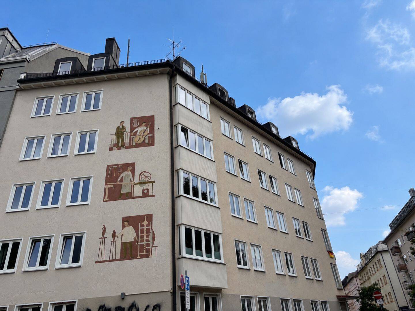2 Eigentumswohnungen (3 u. 1,5 Zimmer) nebeneinanderliegend in München-Glockenbachviertel, 80469 München (Altstadt-Lehel Ludwigsvorstadt-Isarvorstadt)