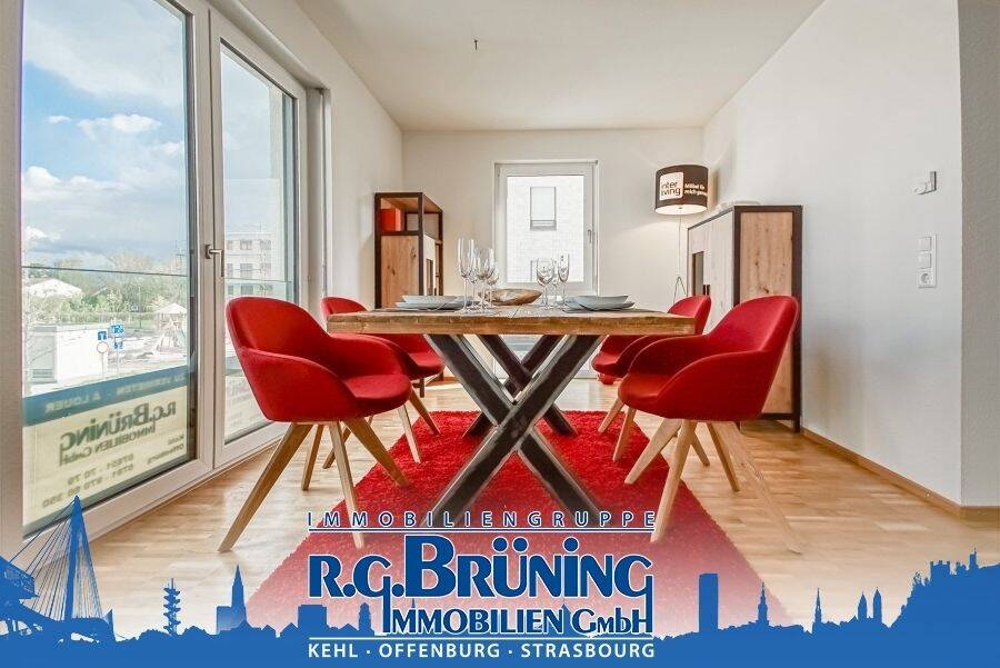 Moderne 3-Zimmerwohnung mit Küche in Kehl, 77694 Kehl