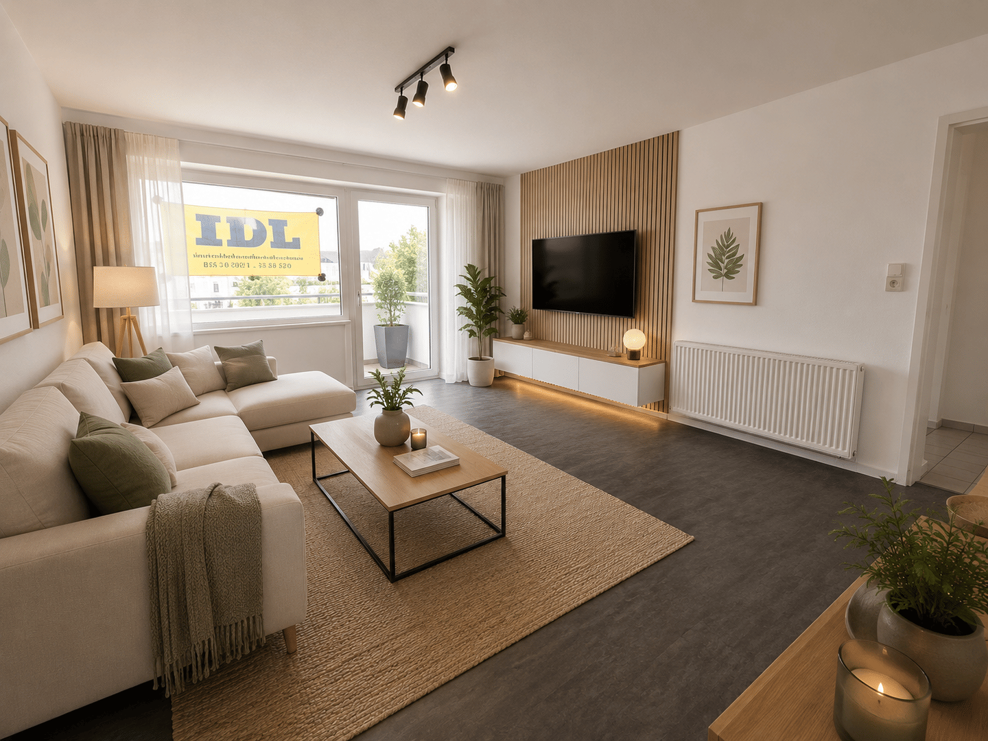 Renovierte 3-Zimmer-Wohnung mit Balkon, Parkett und Einbauküche – sofort frei!, 71034 Böblingen