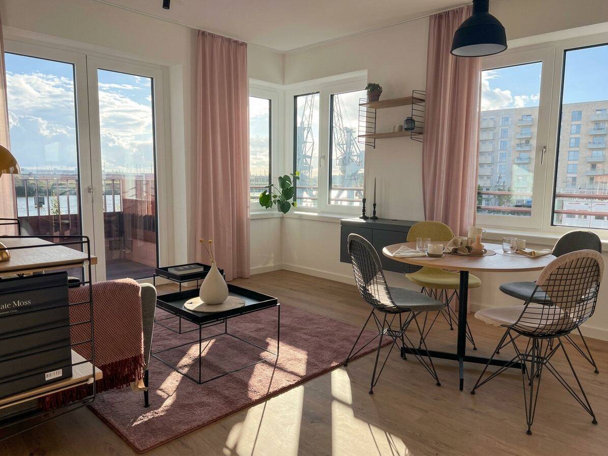 2-Zimmerwohnung mit Blick auf Elbe und Baakenhafen – Wentzel Dr., 20457 Hamburg (Mitte)