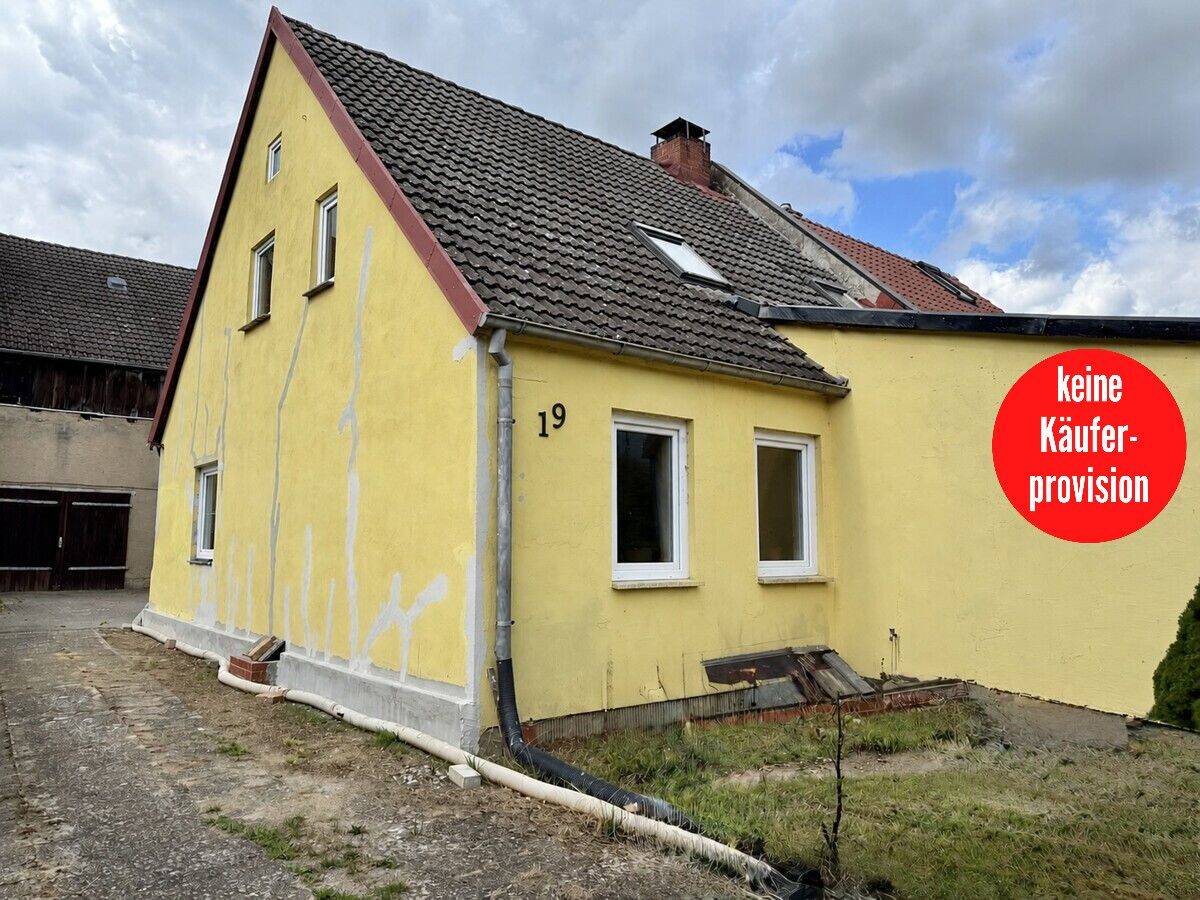 HORN IMMOBILIEN ++ kleines Haus für kreative Handwerker bei Gartz (Oder), 16307 Gartz (Oder)