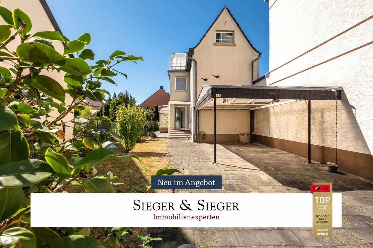 Neues Leben für alte Mauern – Einfamilienhaus mit viel Potenzial, 53840 Troisdorf