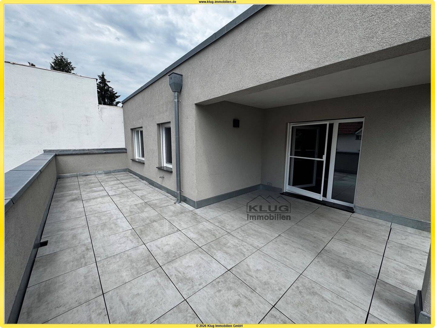 Hohen Neuendorf! 2 Zimmer Komfort-Neubauwohnung (1.OG) mit großer Dachterrasse u. Kfz-Stellplatz, 16540 Hohen Neuendorf