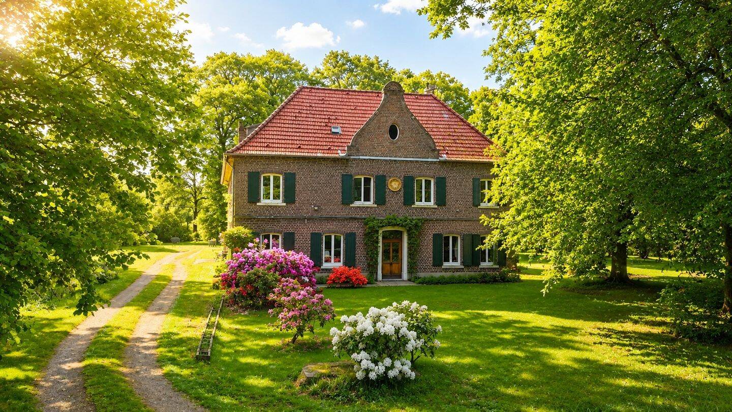 Seltene Gelegenheit: Historische Hofstelle mit viel Eigenland – ein Traum für Pferdeliebhaber, 47647 Kerken