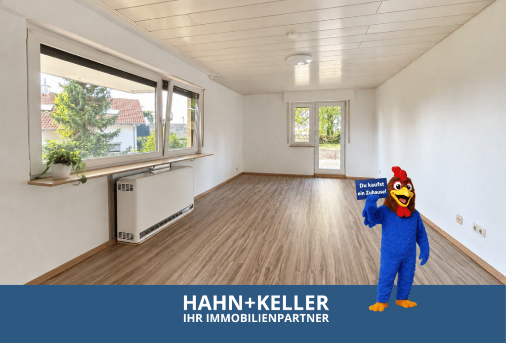 40 m² clever genutzt – mit Terrasse, Blick ins Grüne und separater Küche, 71336 Waiblingen