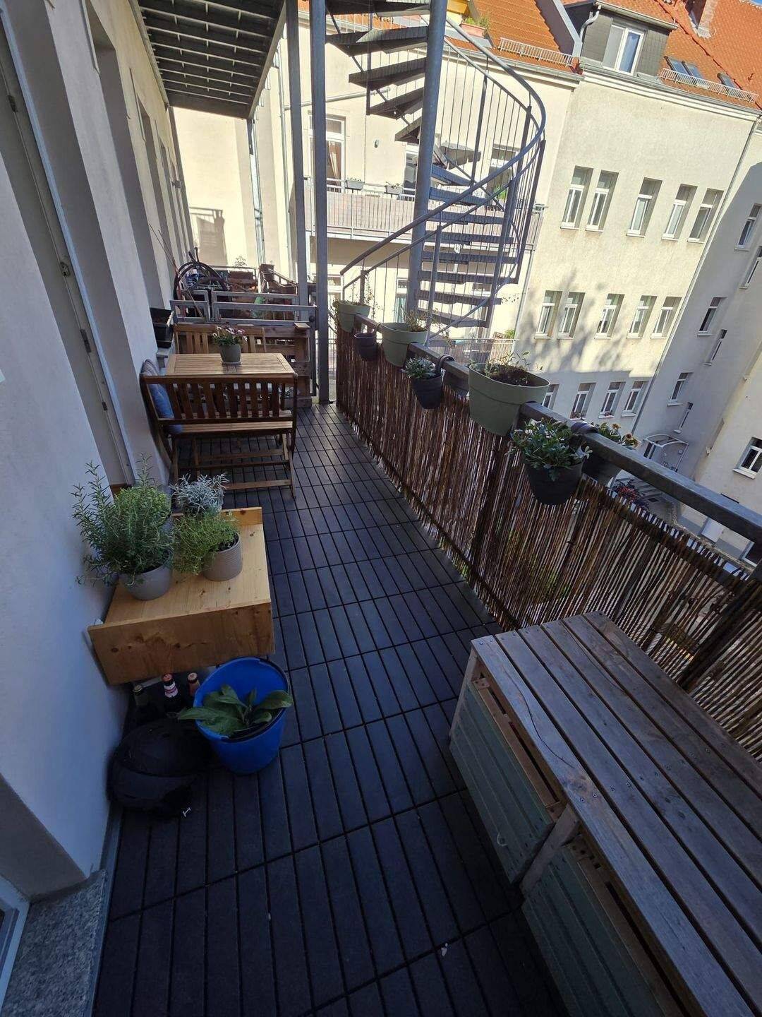 Schöne 2-Raum-Wohnung mit Balkon, 4275 Leipzig (Marienbrunn Südvorstadt)