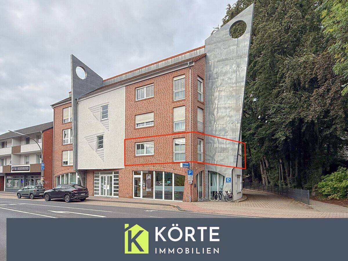 Innenstadtlage und trotzdem ruhig: 3-Zimmer-Wohnung mit Balkon und Stellplatz zu mieten!, 49808 Lingen (Ems)
