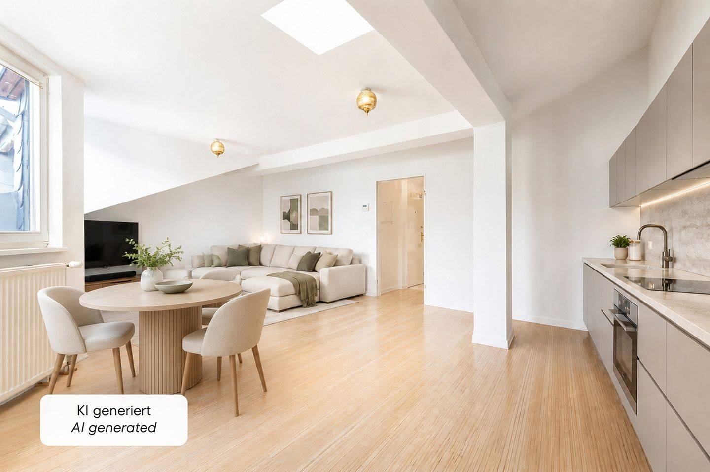 Gartenstraße, Mitte: DG-Wohnung mit großer Terrasse; alternativer Grundriss mit drei Zimmern möglich, 10115 Berlin (Mitte Wedding)