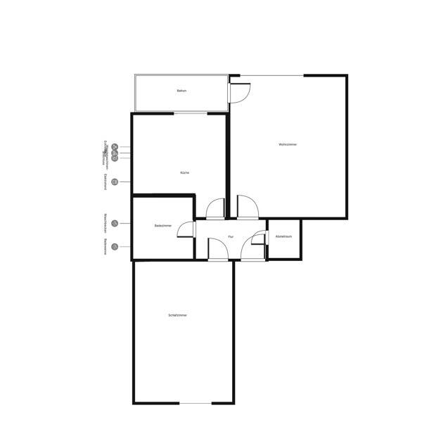 Das Glück hat ein Zuhause: praktische 2-Zimmer-Wohnung, 60439 Frankfurt am Main (Heddernheim Kalbach Niederursel Praunheim)