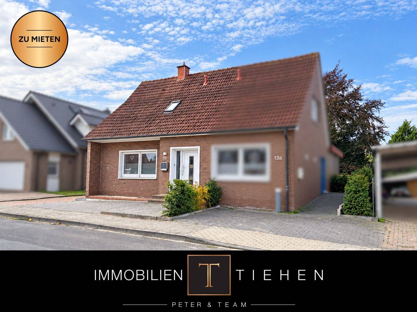 Modernisierte Doppelhaushälfte mit 3 Schlafzimmern und eingefriedeten Garten  in Haren zu mieten !, 49733 Haren (Ems)