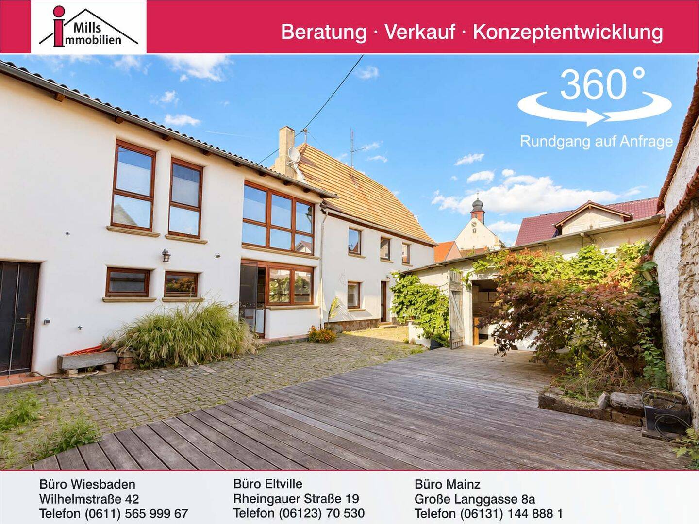 Wohnen mit Geschichte – besondere Hofreite mit Scheune & Innenhof, 55296 Lörzweiler