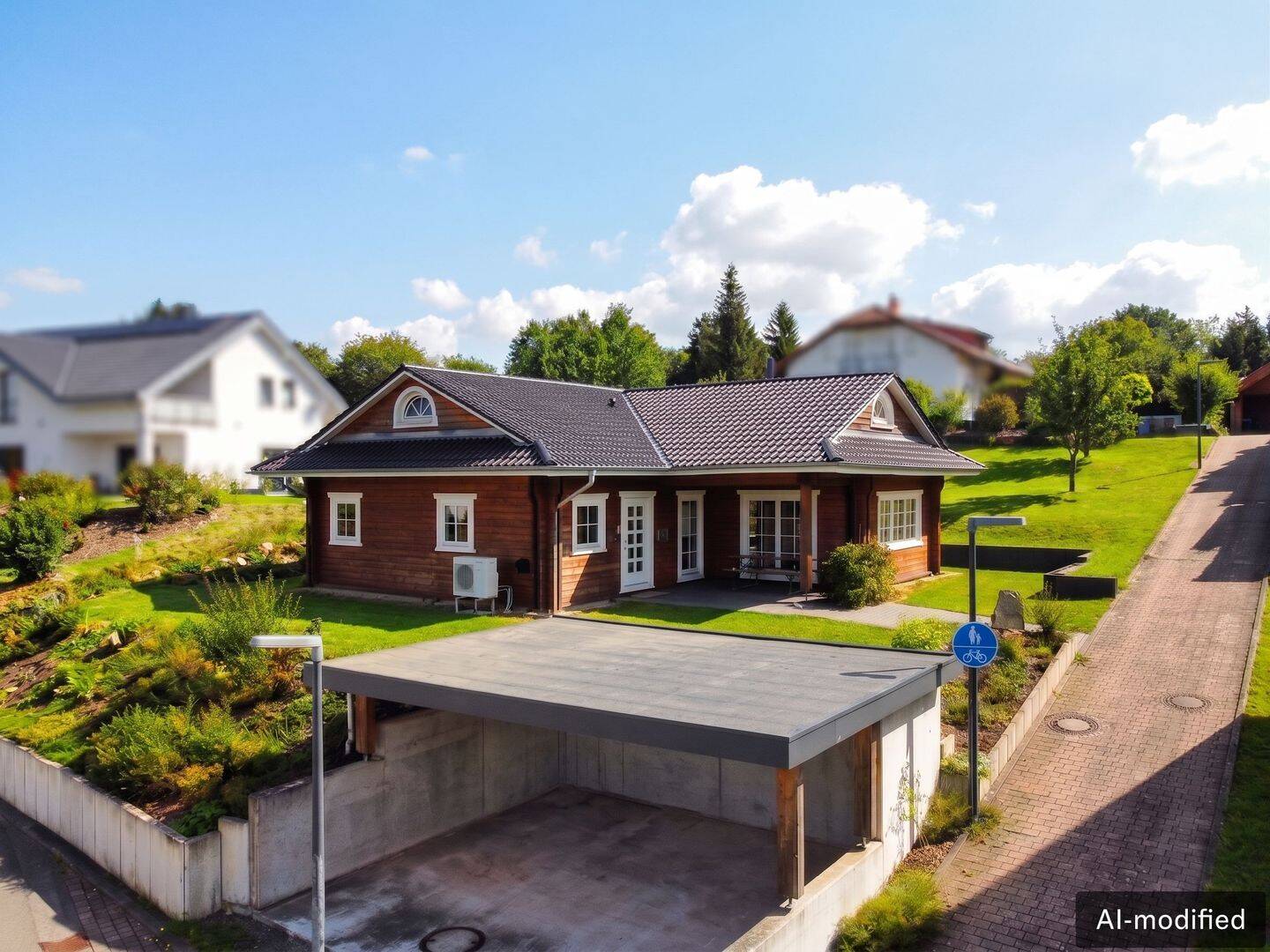 Modernes Wohnen auf einer Ebene – gepflegter Holz-Bungalow mit viel Platz und Wohlfühlcharakter, 66500 Hornbach