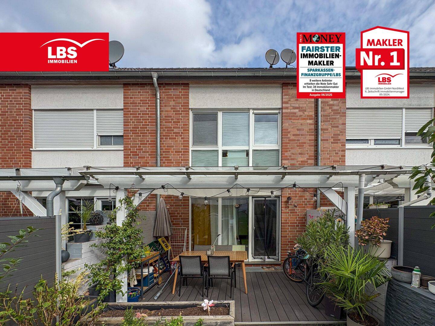 Gepflegtes Reihenhaus mit Garten & Garage, 45661 Recklinghausen