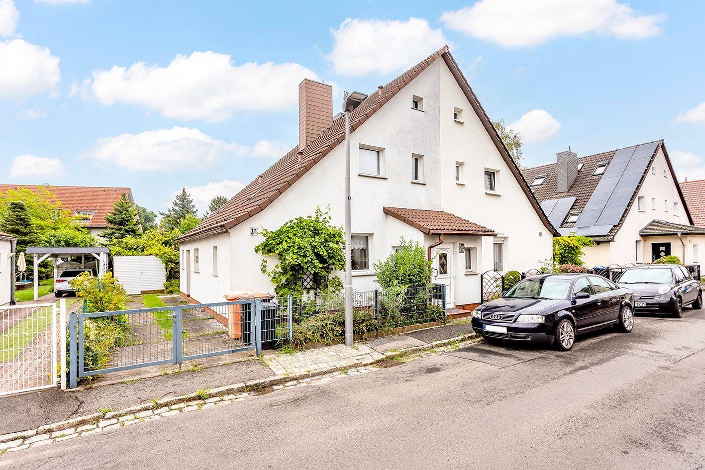 Doppelhaushälfte mit riesigem Garten und Garage an der Oberspree, 12439 Berlin (Treptow-Köpenick Kleingartenanlage Waldland Niederschöneweide)