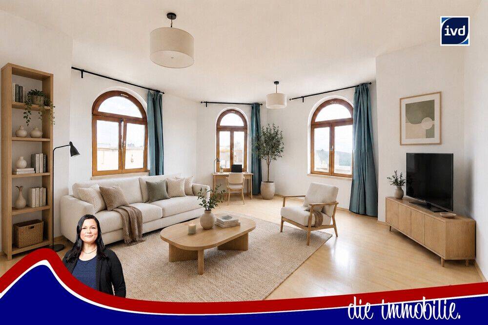 *** Hegelstraße: 2 Zimmer – mit Gründerzeitcharme * Fahrstuhl***, 39104 Magdeburg (Altstadt Buckau)