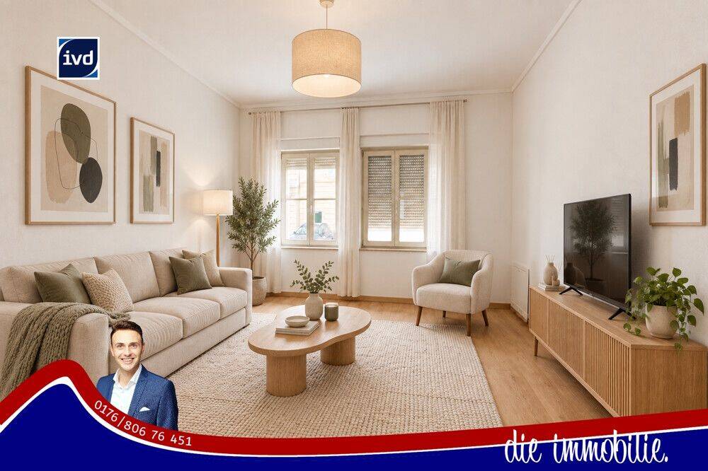 ***Ankommen, wohlfühlen, zuhause sein – lichtdurchflutete 3-Zimmer-Wohnung mit Balkon & Wandflächenheizung in der Magdeburger Altstadt***, 39104 Magdeburg (Altstadt Buckau)