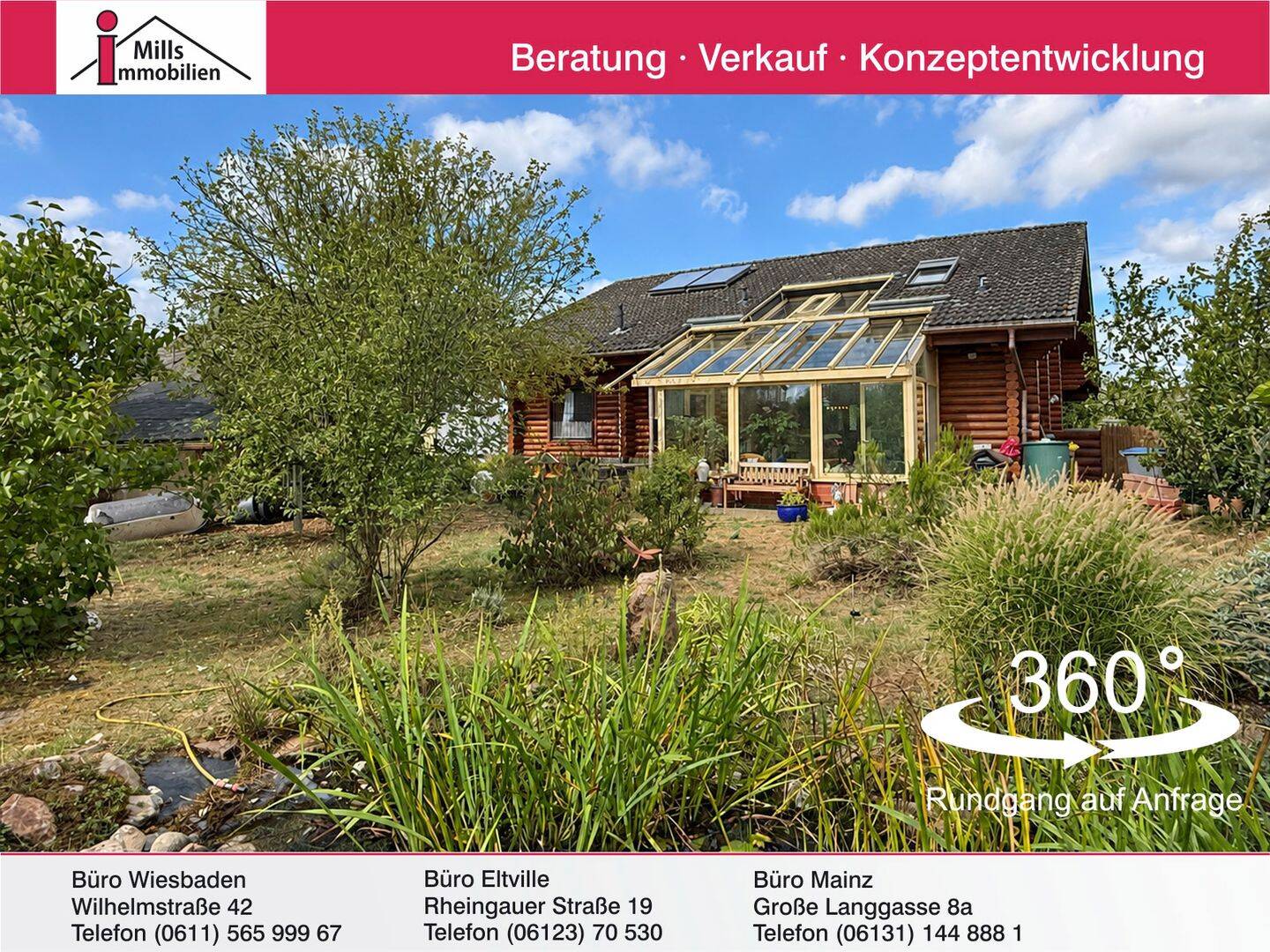 Großzügiges Landhaus mit Einliegerwohnung, Terrasse und großem Garten in naturnaher Lage, 56348 Patersberg