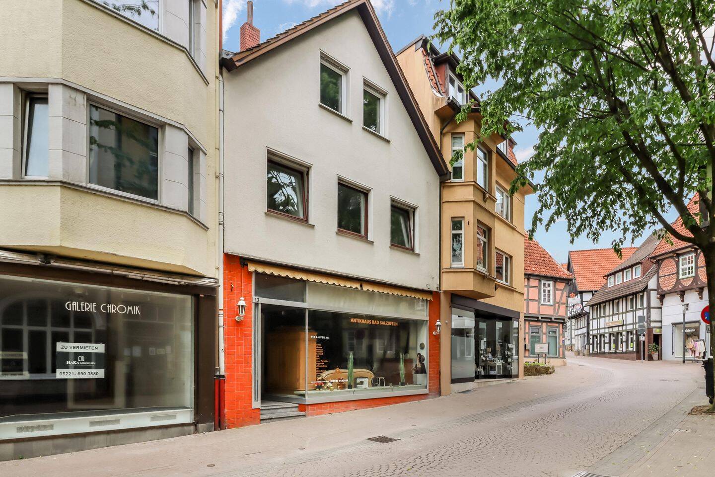 Historisches Stadthaus mit Ladenlokal – Wohnen und Arbeiten unter einem Dach, 32105 Bad Salzuflen