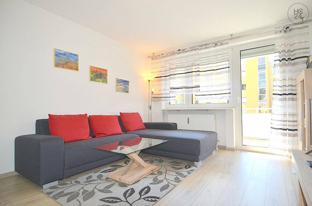 Modern möblierte 2-Zimmer-Wohnung mit WLAN, Balkon und Garage in Nürnberg, 90478 Nürnberg (Dutzendteich Gleißhammer Glockenhof Sankt Peter Zerzabelshof)