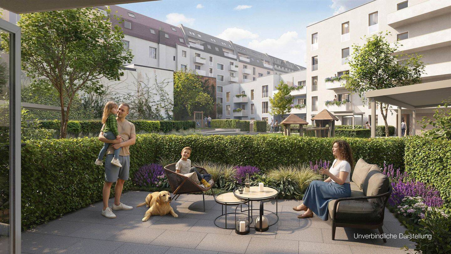 Familientraum im Erdgeschoss – 4 Zimmer, Terrasse, Garten und zwei Bäder, 50733 Köln (Nippes Weidenpesch)