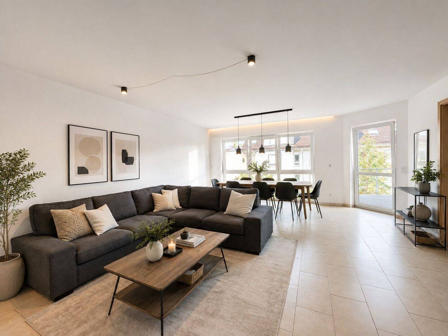 Erstklassige Drei-Zimmer-Wohnung mit Balkon in ruhiger, zentraler Lage, 60388 Frankfurt am Main (Bergen-Enkheim Seckbach)