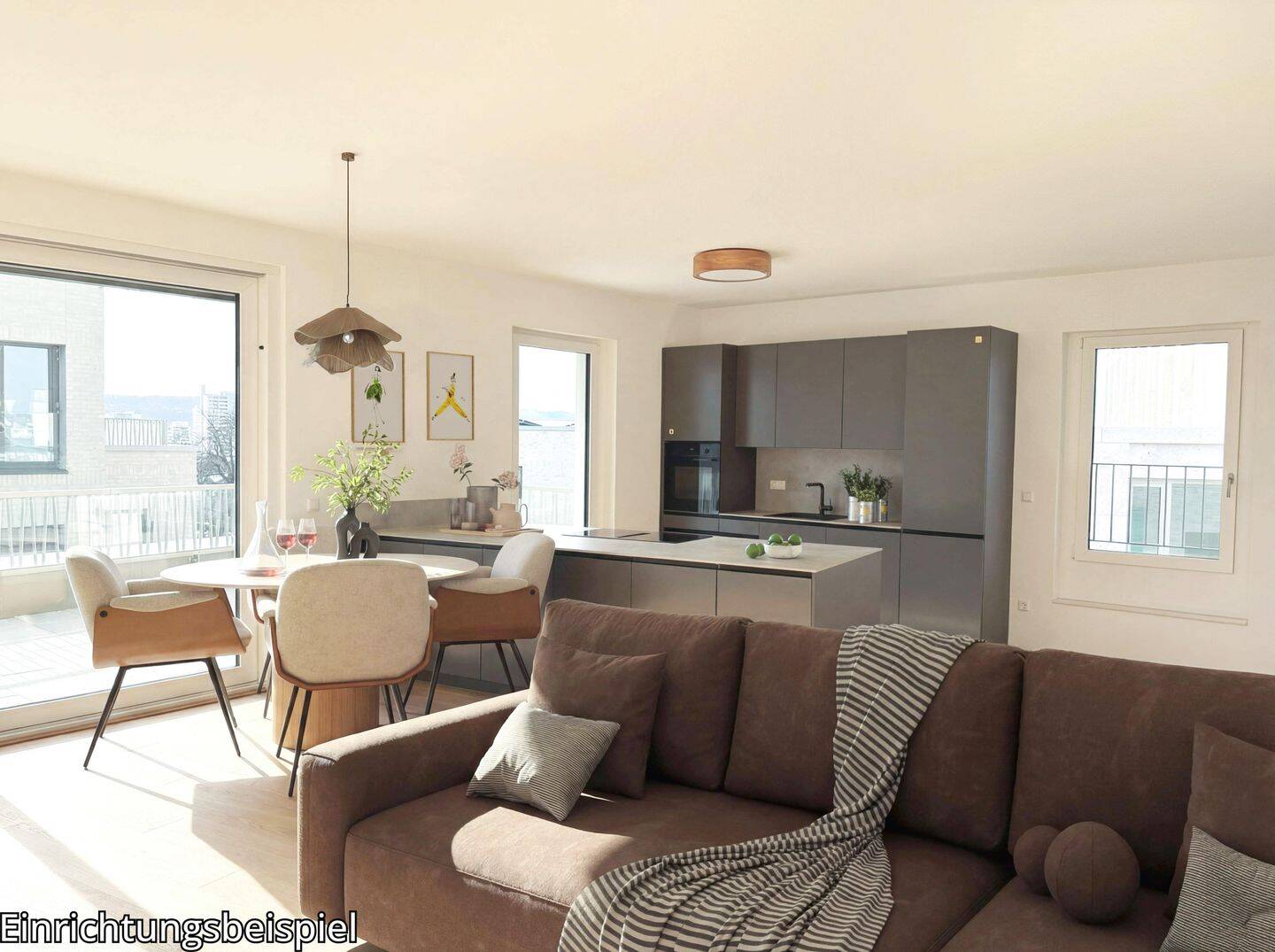 Lichtdurchflutet, modern, einzigartig Neubau-Penthouse-Wohnung, 71229 Leonberg