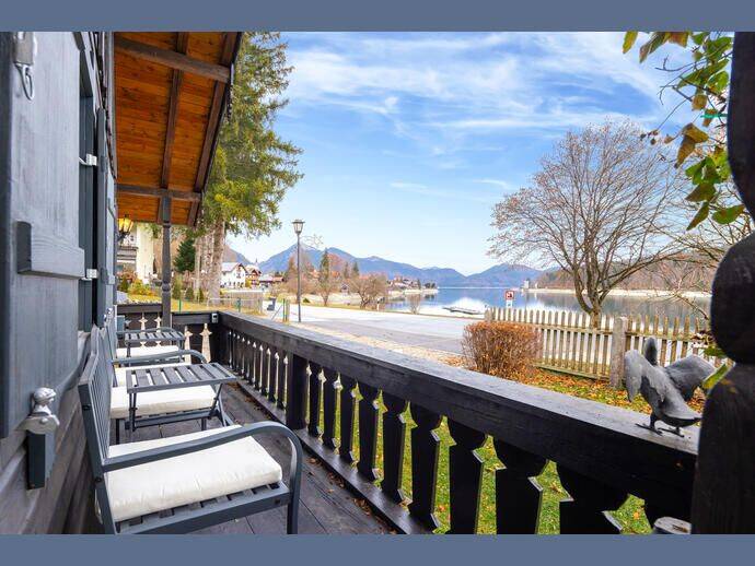 Möbliert: Wohnen vis-à-vis vom Walchensee, 82432 Kochel a. See