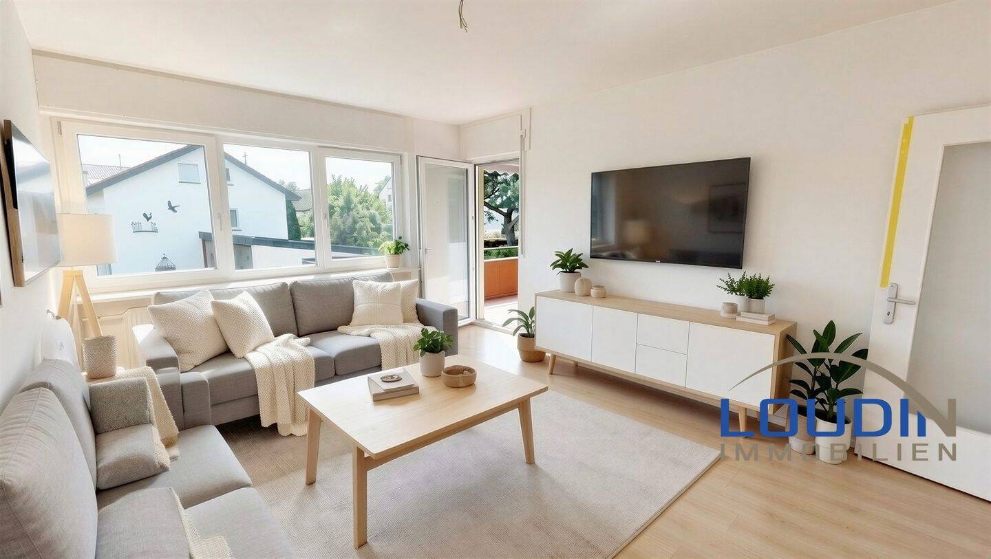 Viel Platz, viel Licht – 4-Zimmer-Wohnung mit Balkon., 79618 Rheinfelden (Baden)