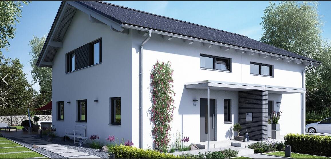 Neubau Doppelhaushälfte mit rund 130 m² Wohnfläche auf 294 m² Grundstück in attraktiver Lage von Erding., 85435 Erding