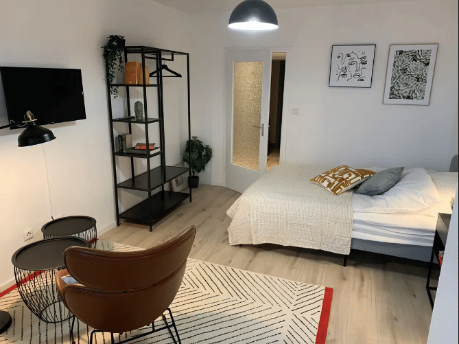 Voll möblierte 1-Zimmer-Wohnung in Frankfurt, 60598 Frankfurt am Main (Sachsenhausen)