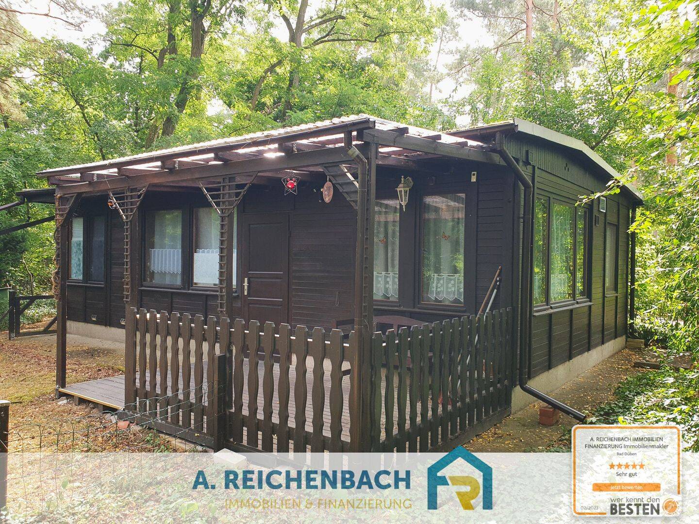 Freizeitbungalow auf Erholungs- und Waldgrundstück im Ortsteil Hammermühle zu verkaufen!, 4849 Bad Düben