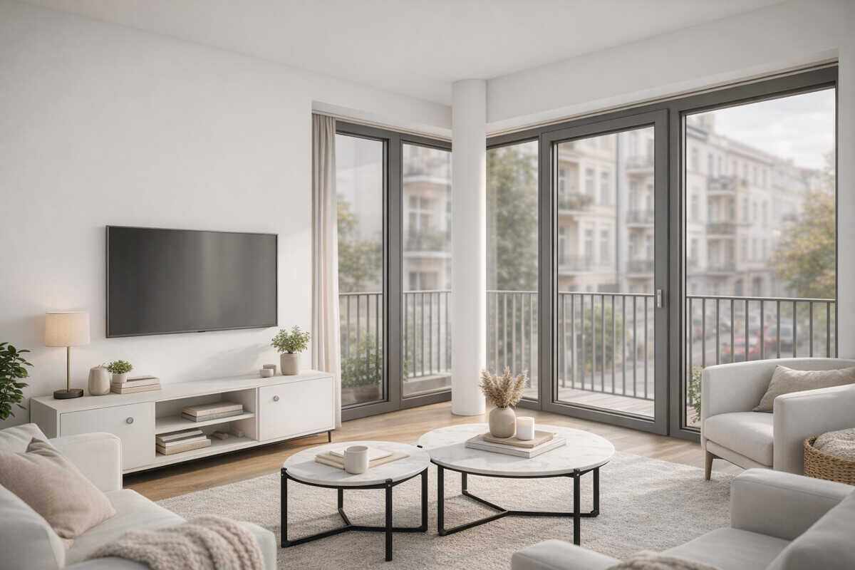 KfW 55 Effizienzhaus: BESTE LAGE: ERSTBEZUG im LUXUS Neubau: 3-4-Zimmer-Whg + 3 Bäder und Balkon, 10969 Berlin (Friedrichshain-Kreuzberg Kreuzberg Mitte)