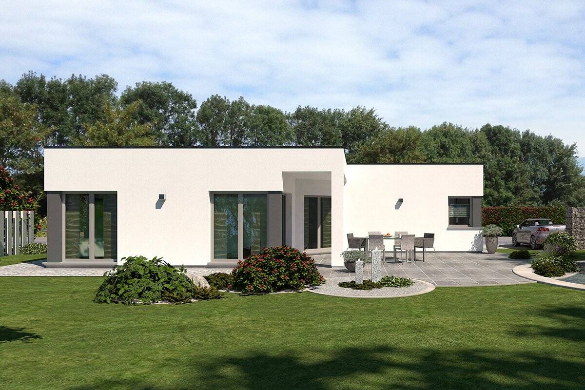 Zuhause neu erleben – Flexibler Bungalow LIFETIME 5 mit KfW 40 Standard in Hohberg, 77749 Hohberg