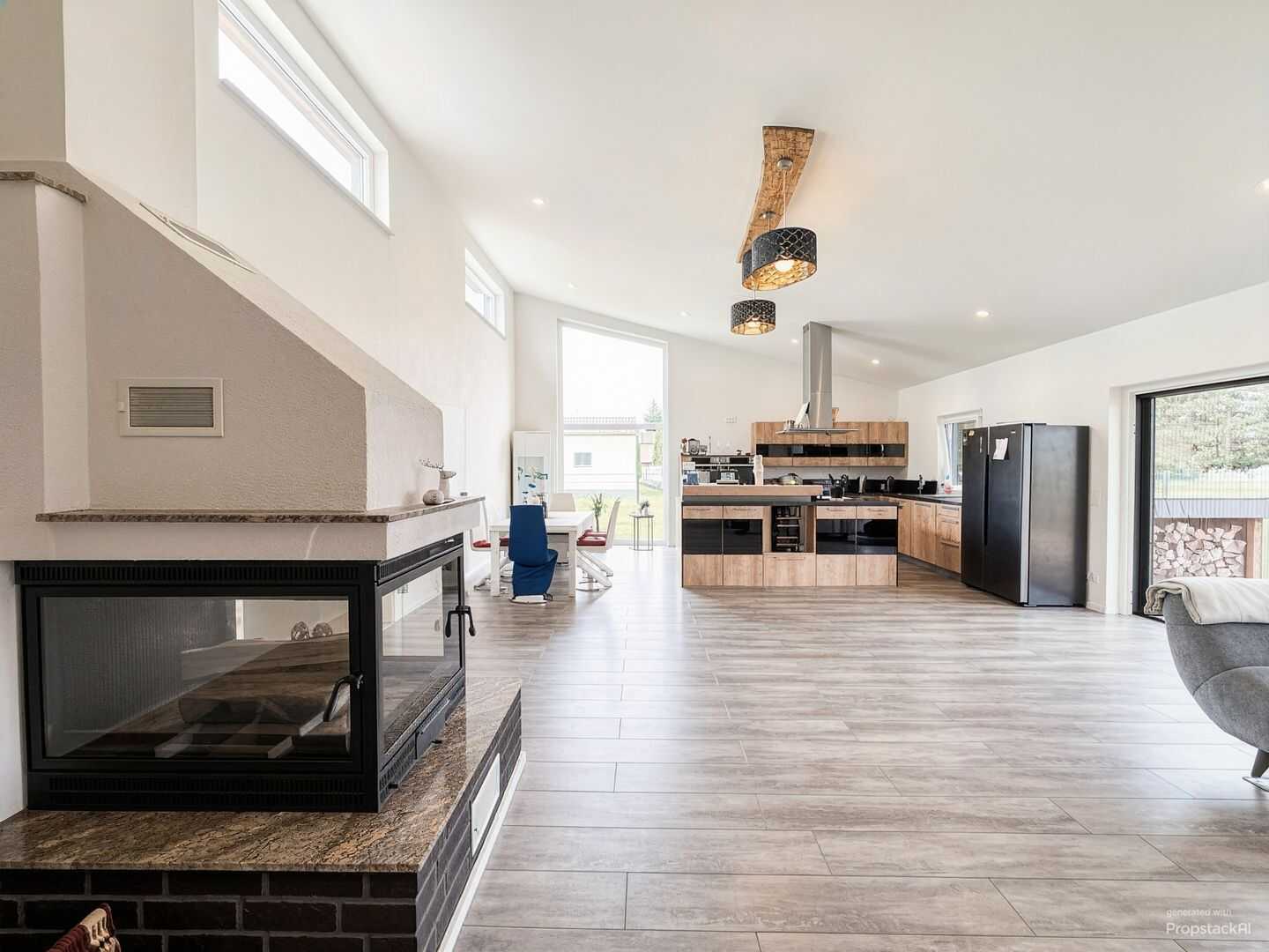 Barrierefreier Neubau-Bungalow inkl. Einbauküche, Kamin, Garage & Whirlpool mitten in der Natur!, 39638 Calvörde