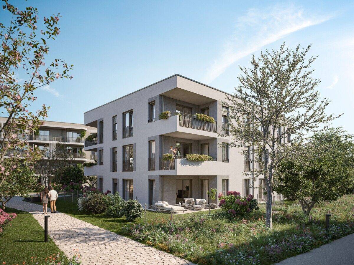 Barrierefrei mit Loggia: Gemütliche 2-Zimmer-Wohnung im KfW-40 QNG Standard, 85764 Oberschleißheim