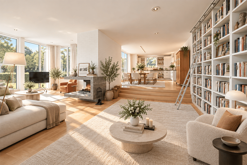 EXKLUSIVE ARCHITEKTENVILLA mit tlw. Seeblick- 300 Meter zum Wasser, 14109 Berlin (Steglitz-Zehlendorf Nikolassee Wannsee)