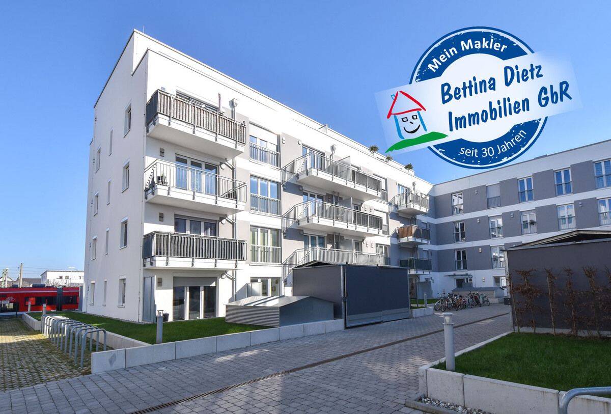 DIETZ: Moderne und helle 4-Wohnung im 3. OG , 1 Terrasse, Aufzug und 2 TG-Stellplätzen in Rödermark!, 63322 Rödermark