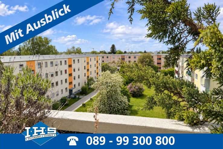 Wohnung mit Aussicht! Geräumige 2-Zimmer-Wohnung in ruhiger Lage / Poing, 85586 Poing