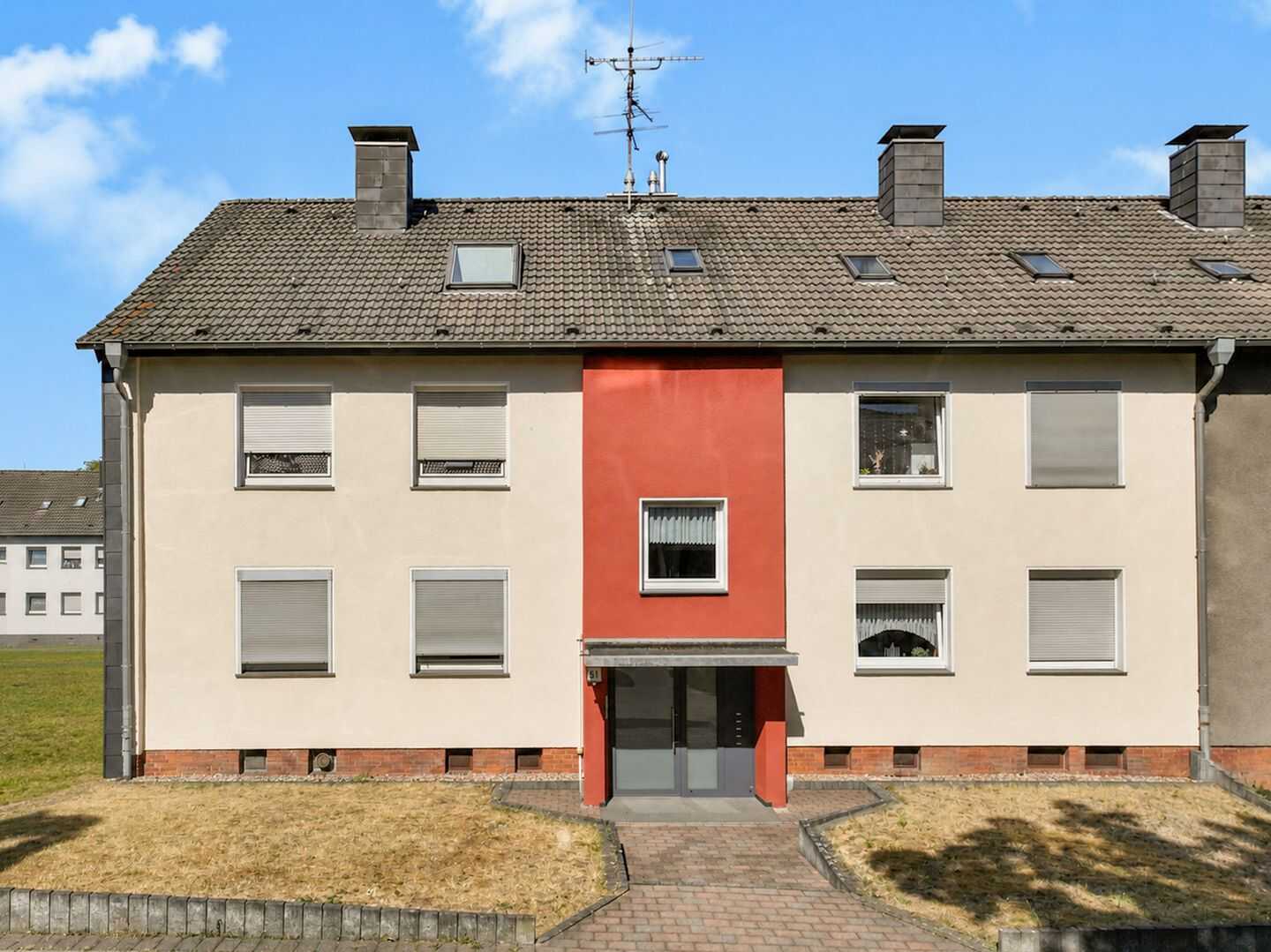 Bezugsfreie Eigentumswohnung ca. 68 m² mit Balkon und Stellplatz in Mülheim-Dümpten, 45475 Mülheim an der Ruhr (Dümpten Mellinghofen Mitte-Ost)