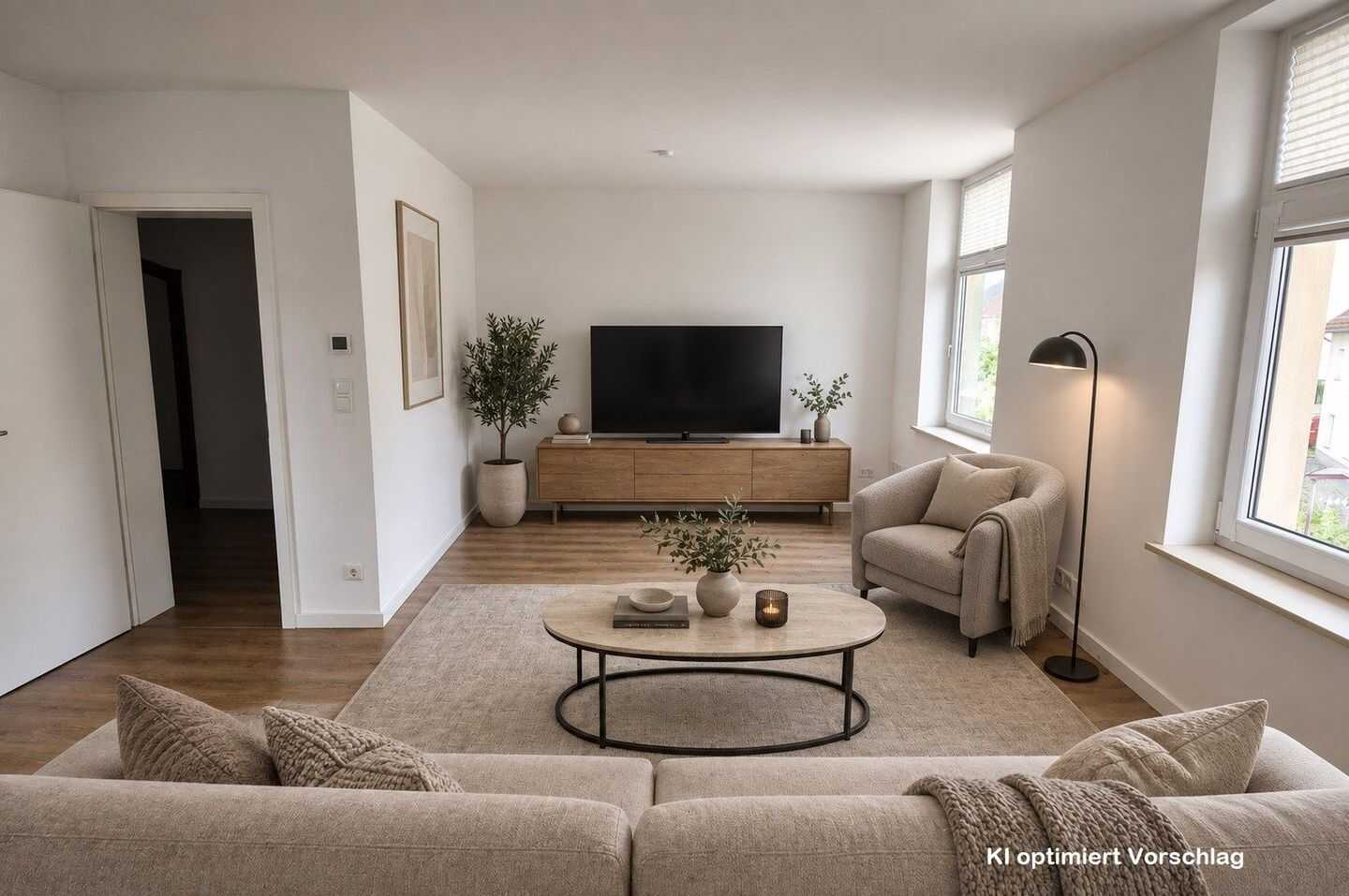 3 Zimmer Wohnung mal ander – Gepflegte 3-Zimmer-Wohnung mit offener Wohnküche, Wintergarten und Dachterrasse, 4552 Borna