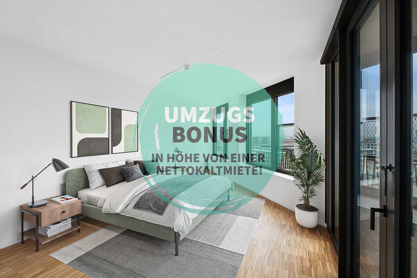 Spring Tower Vibes – Helles 2-Zimmer-Apartment mit Loggia mitten in der EuropaCity, 10557 Berlin (Mitte Hansaviertel Moabit Tiergarten)