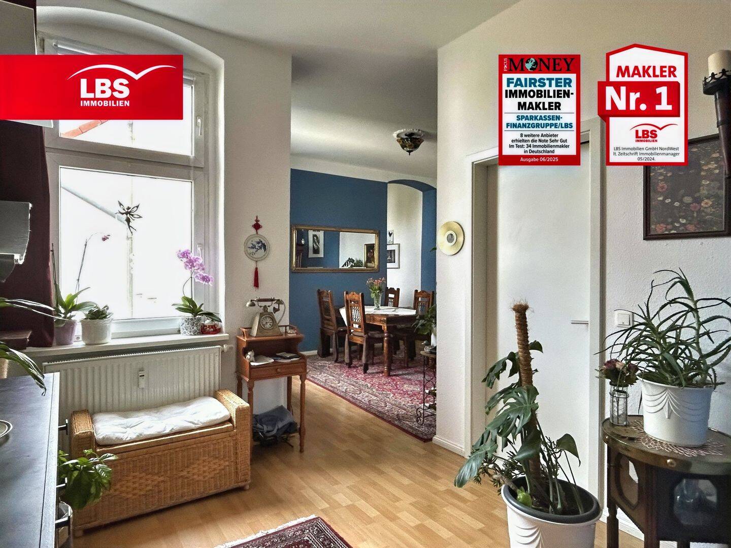 3-Zimmer Wohnung in Spreenähe, 12439 Berlin (Treptow-Köpenick Kleingartenanlage Waldland Niederschöneweide)