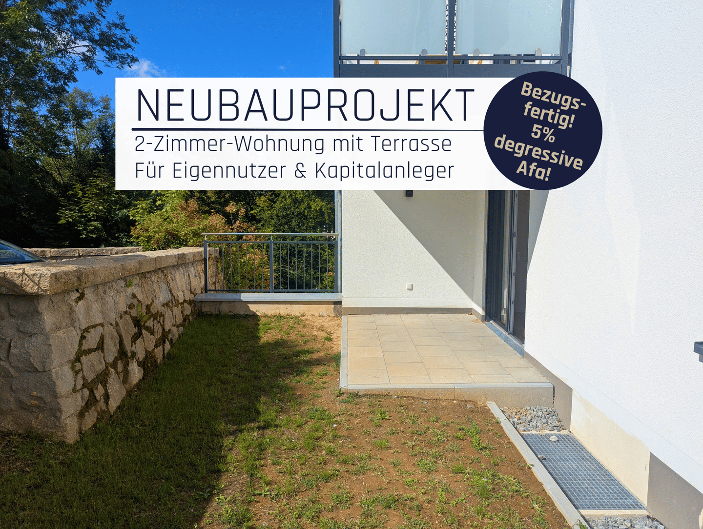 JETZT AFA 5% sichern! Neubauwohnung mit Aufzug im KFW 55 Stand!, 94360 Mitterfels
